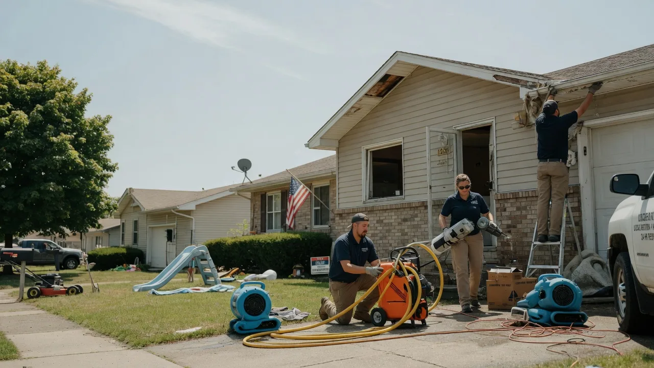Water Damage Restoration in Glasston, ND near me